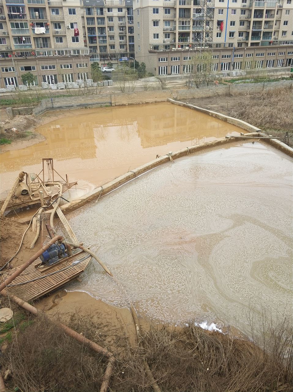 枣强沉淀池淤泥清理-厂区废水池淤泥清淤